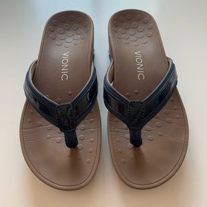 Vionic High Tide flip flop thongs size 8 excellent used condition